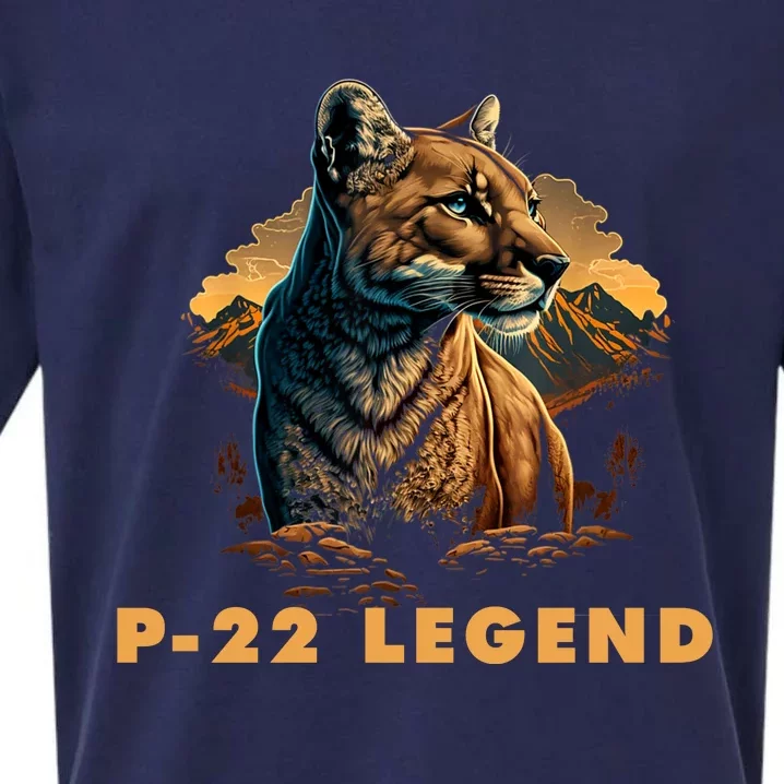 Legend Lion P22 Mountain Lion Silver Lake Sueded Cloud Jersey T-Shirt