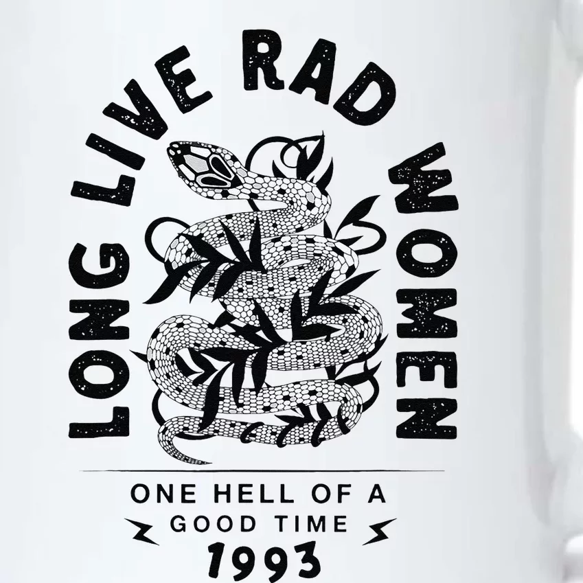 Long Live Rad Women One Hell Of A Good Time 1993 Women Black Color Changing Mug