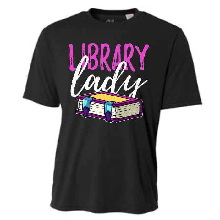 Librarian Library Reading Bookworm Books Cooling Performance Crew T-Shirt