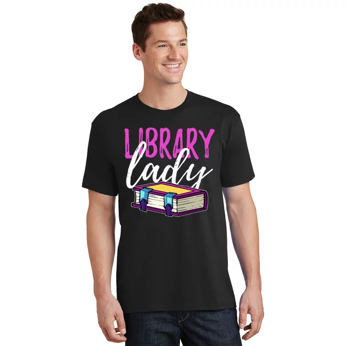 Librarian Library Reading Bookworm Books T-Shirt