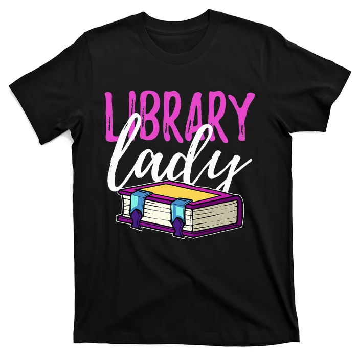 Librarian Library Reading Bookworm Books T-Shirt