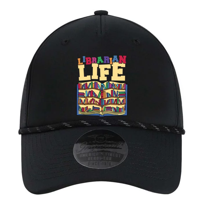 Librarian Life Reading Books And Bookworm Library Day Gift Performance The Dyno Cap