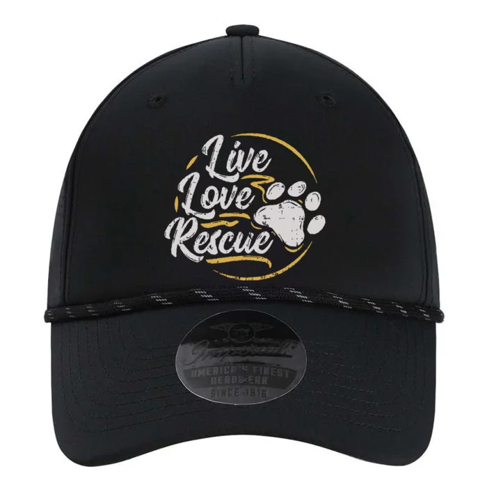 Live Love Rescue Dog Lover Adopt A Dog Adoption Performance The Dyno Cap