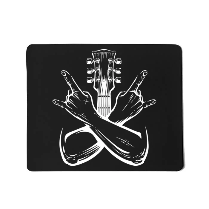 Long Live Rock And Roll Music Lovers Gift For Any Guitar Player Mousepad