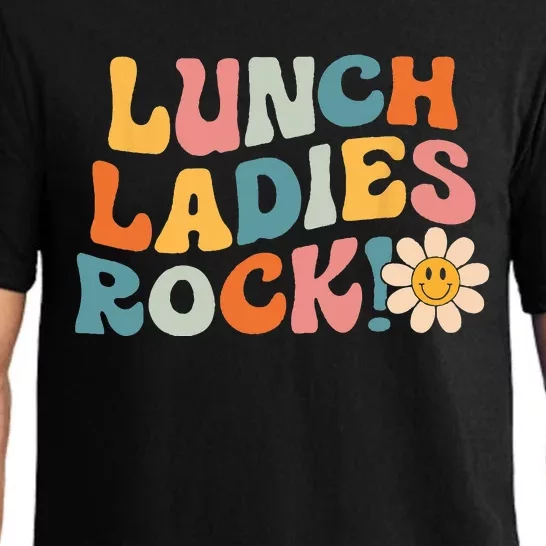 Lunch Ladies Rock! Retro Lunch Ladies Squad Cafeteria Crew Pajama Set