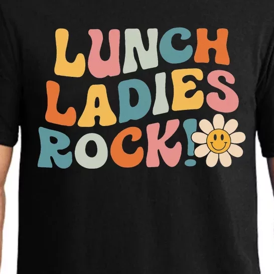 Lunch Ladies Rock! Retro Lunch Ladies Squad Cafeteria Crew Pajama Set