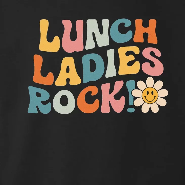 Lunch Ladies Rock! Retro Lunch Ladies Squad Cafeteria Crew Toddler Hoodie