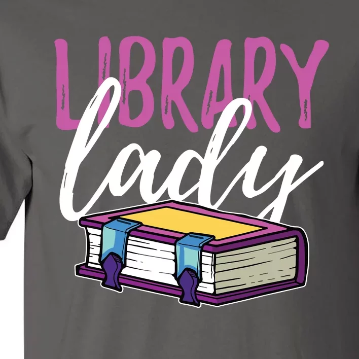 Librarian Library Reading Bookworm Books Tall T-Shirt