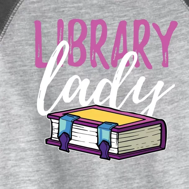 Librarian Library Reading Bookworm Books Toddler Fine Jersey T-Shirt