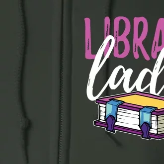 Librarian Library Reading Bookworm Books Full Zip Hoodie