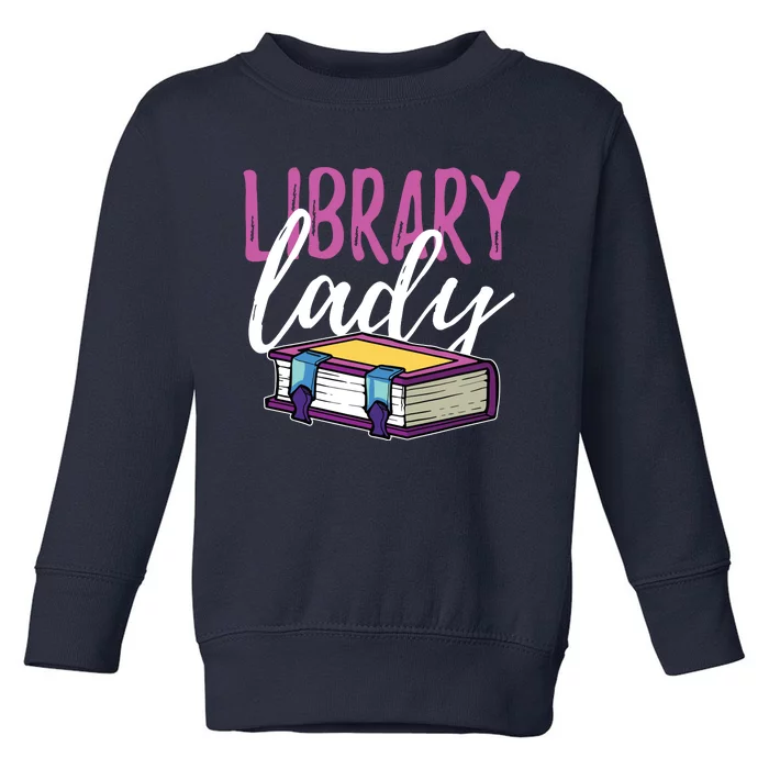 Librarian Library Reading Bookworm Books Toddler Sweatshirt