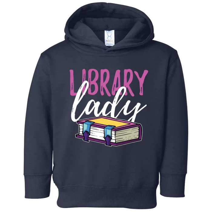 Librarian Library Reading Bookworm Books Toddler Hoodie