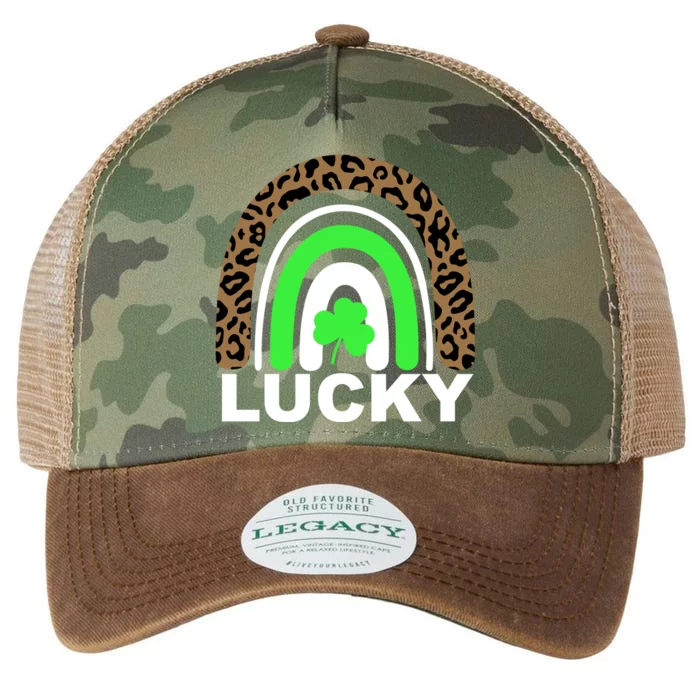 Lucky Leopard Rainbow Legacy Tie Dye Trucker Hat