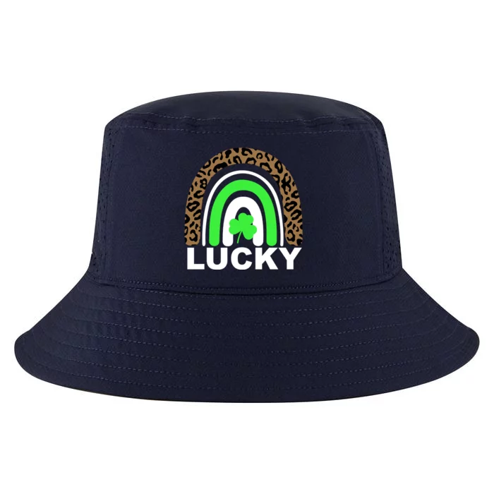 Lucky Leopard Rainbow Cool Comfort Performance Bucket Hat