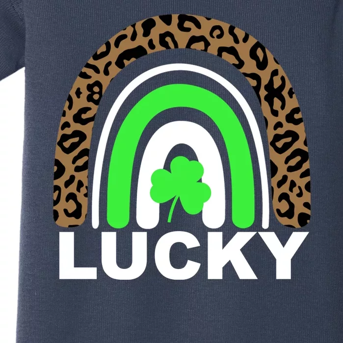 Lucky Leopard Rainbow Baby Bodysuit