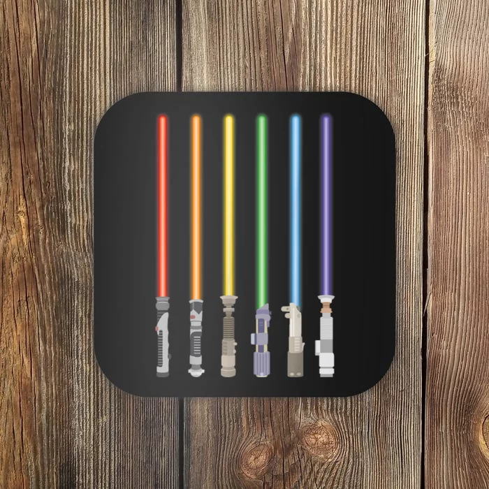 LGBT Light Sword LGBTQ Pride Flag Equality Coaster