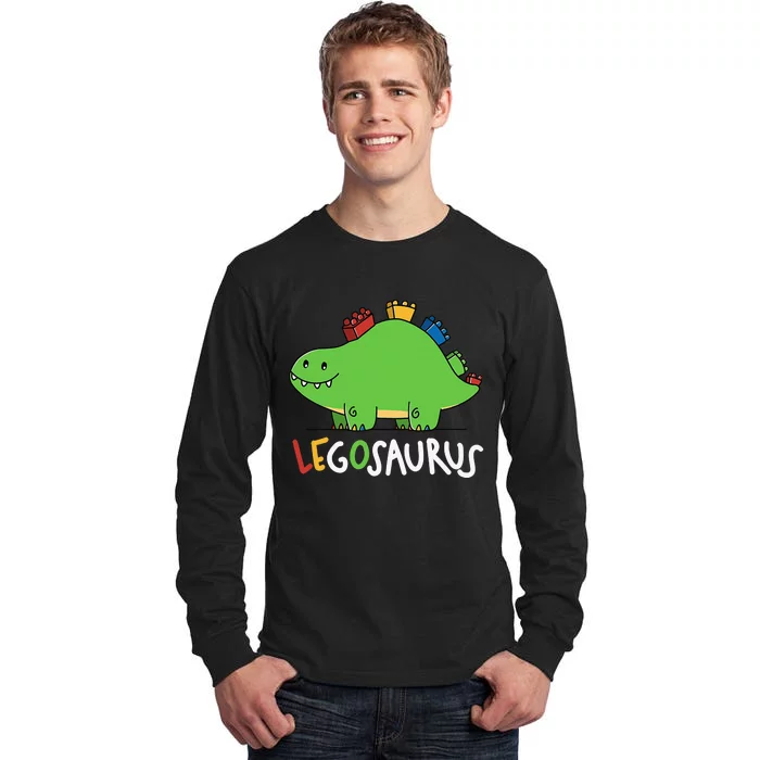 Legosaurus Legos Saurus Tall Long Sleeve T-Shirt