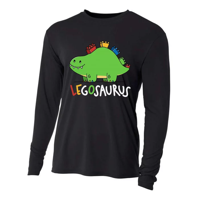 Legosaurus Legos Saurus Cooling Performance Long Sleeve Crew