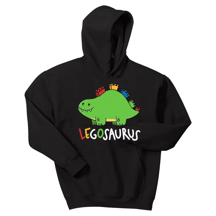 Legosaurus Legos Saurus Kids Hoodie