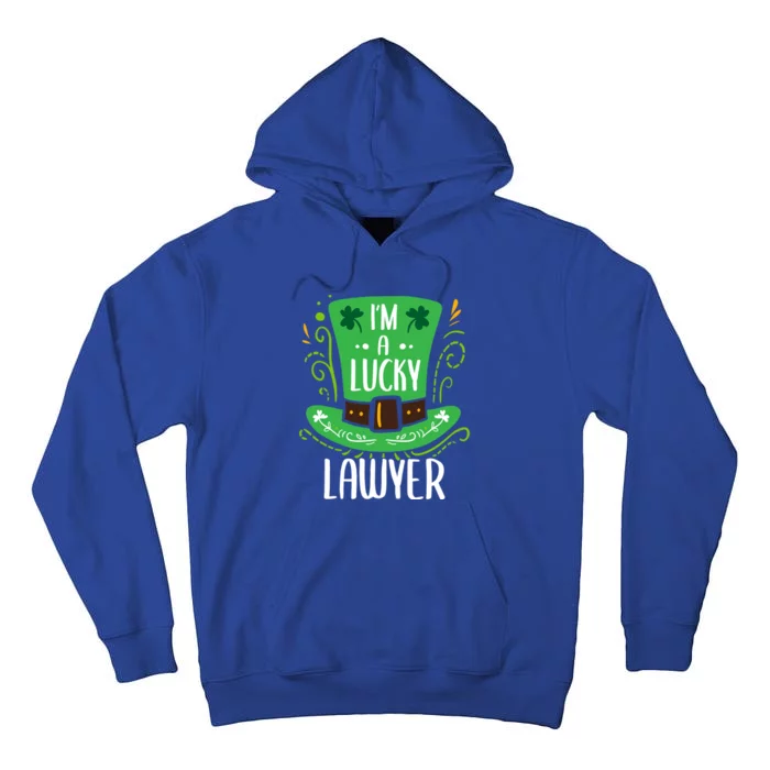 Lucky Lawyer St Patrick's Day Lawyers Gift Tall Hoodie