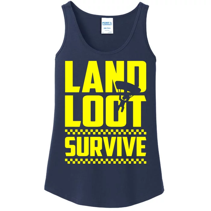 Land Loot Survive Ladies Essential Tank