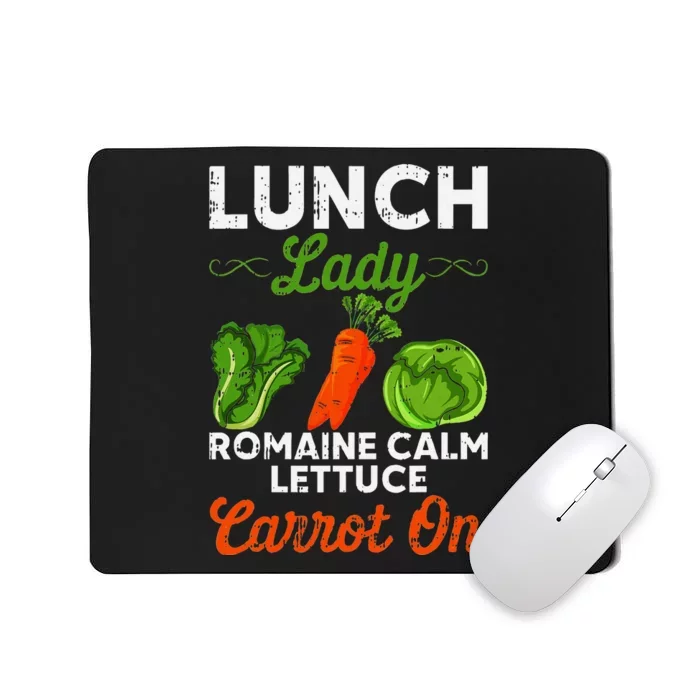 Lunch Lady Squad Cafeteria Worker Dinner Lady Cooking Mousepad