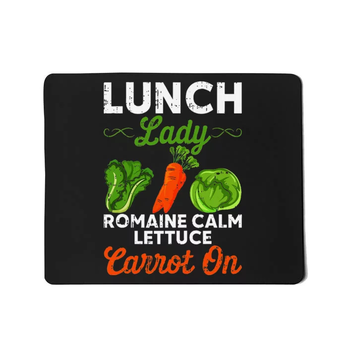 Lunch Lady Squad Cafeteria Worker Dinner Lady Cooking Mousepad