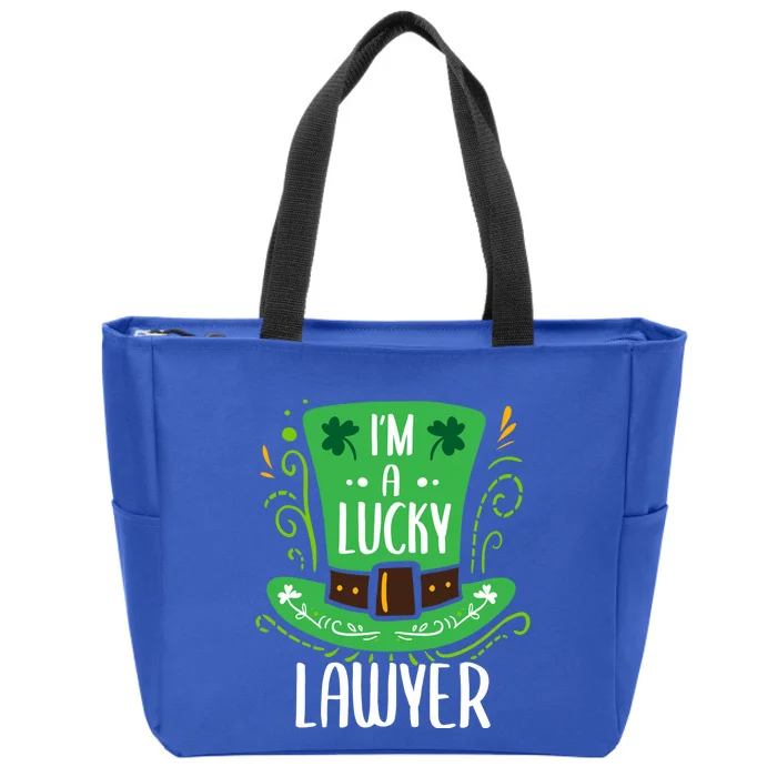 Lucky Lawyer St Patrick's Day Lawyers Gift Zip Tote Bag