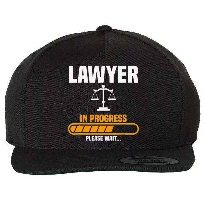 Lawyer Law School Prosecuting Criminal Defense Attorney Wool Snapback Cap