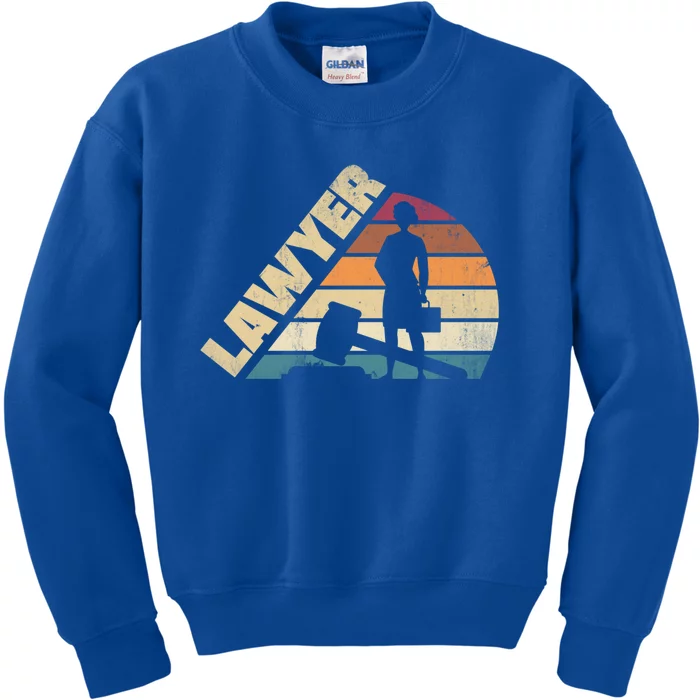 Lawyer Law Student Cool Gift Kids Sweatshirt