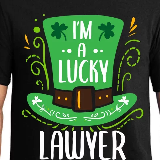 Lucky Lawyer St Patrick's Day Lawyers Gift Pajama Set