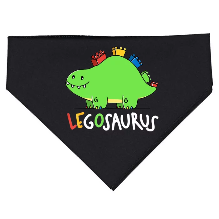 Legosaurus Legos Saurus USA-Made Doggie Bandana