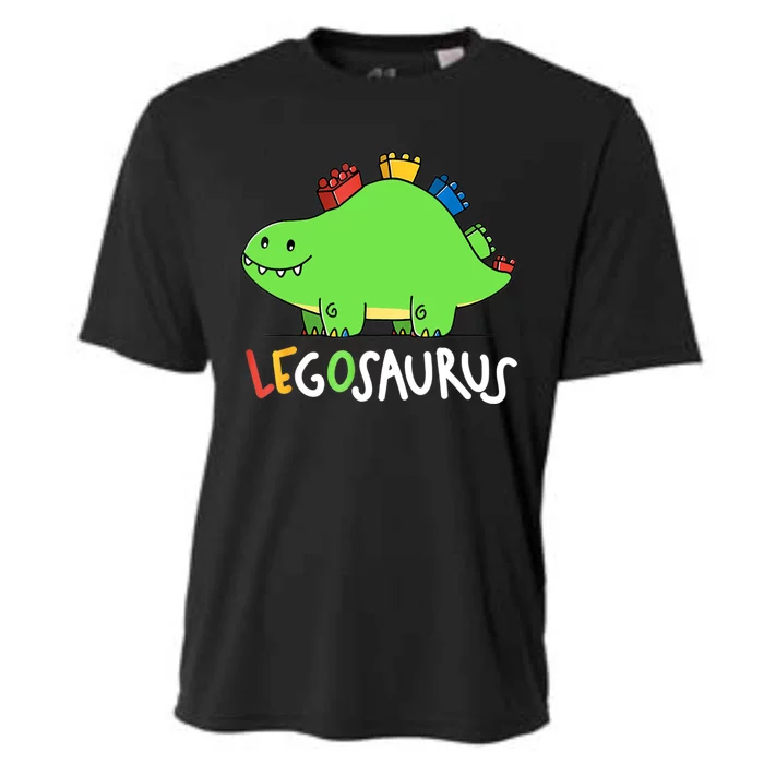 Legosaurus Legos Saurus Cooling Performance Crew T-Shirt