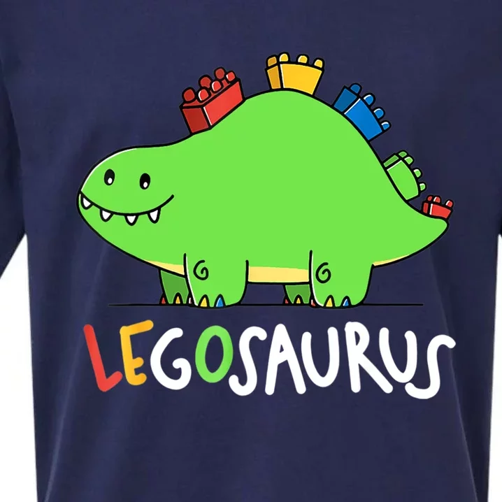 Legosaurus Legos Saurus Sueded Cloud Jersey T-Shirt