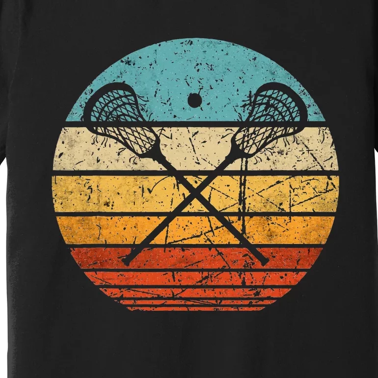 Lacrosse Lacrosse Stick Sun Premium T-Shirt