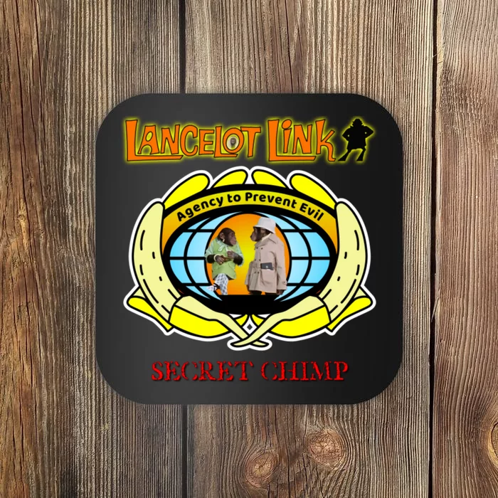 Lancelot Link Secret Chimp Coaster