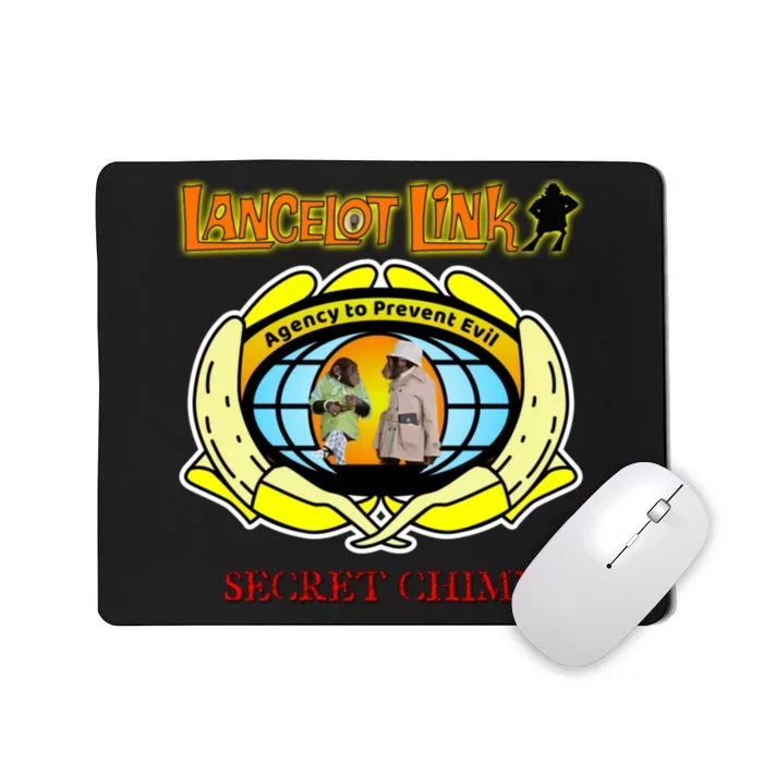 Lancelot Link Secret Chimp Mousepad