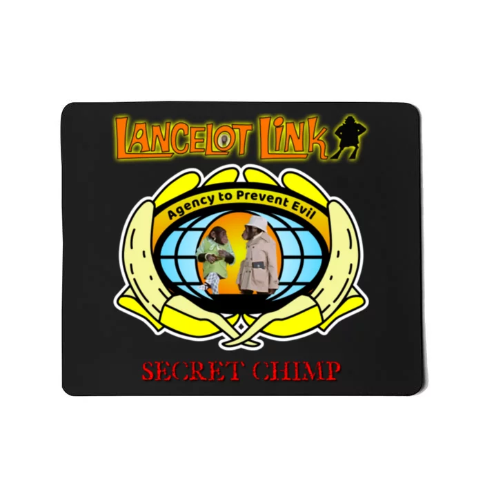 Lancelot Link Secret Chimp Mousepad