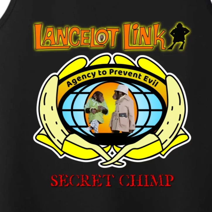 Lancelot Link Secret Chimp Performance Tank