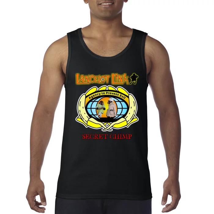 Lancelot Link Secret Chimp Tank Top