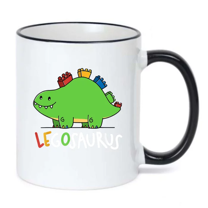 Legosaurus Legos Saurus Black Color Changing Mug