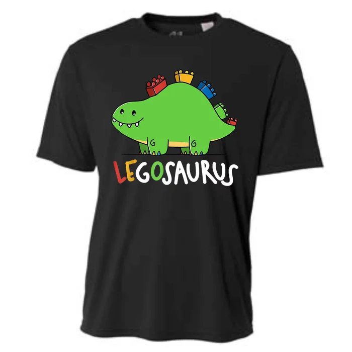 Legosaurus Legos Saurus Cooling Performance Crew T-Shirt