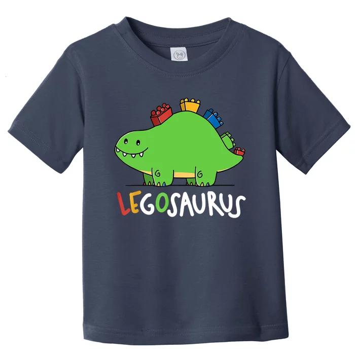 Legosaurus Legos Saurus Toddler T-Shirt