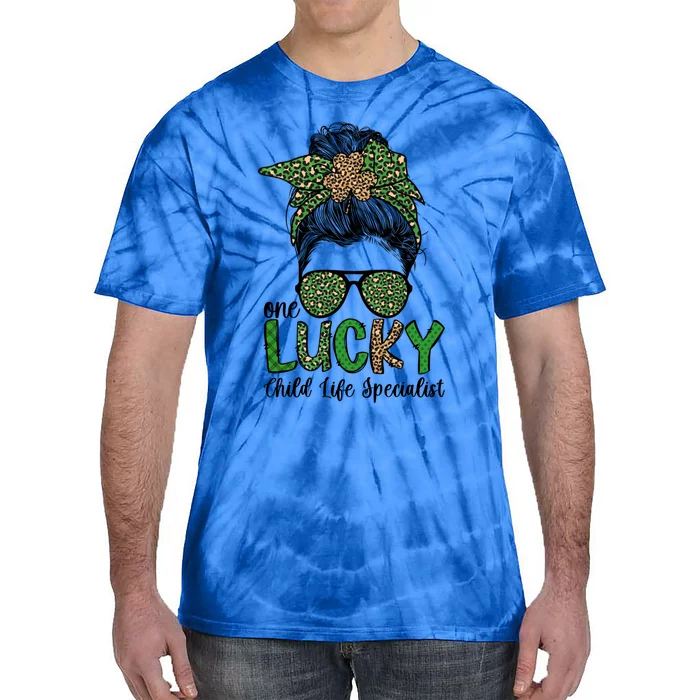 Lucky Life Specialist St Patrick's Day Gift Tie-Dye T-Shirt