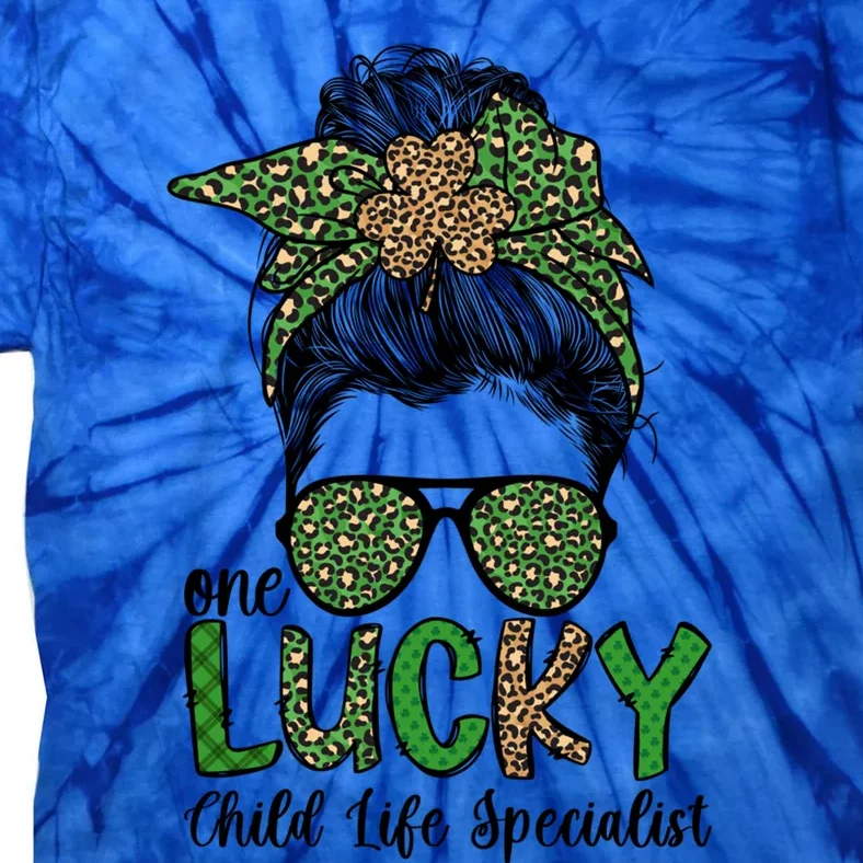 Lucky Life Specialist St Patrick's Day Gift Tie-Dye T-Shirt