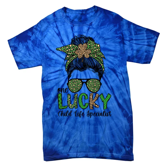 Lucky Life Specialist St Patrick's Day Gift Tie-Dye T-Shirt