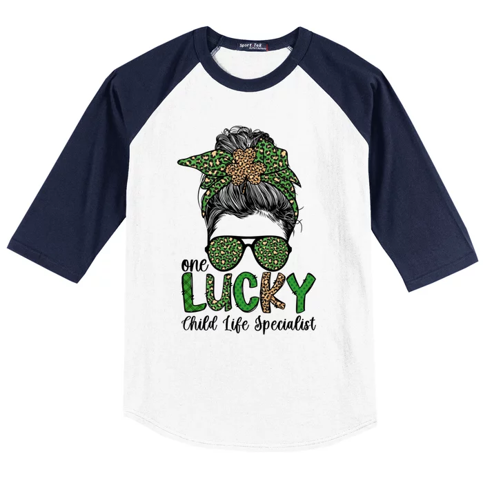 Lucky Life Specialist St Patrick's Day Gift Baseball Sleeve Shirt