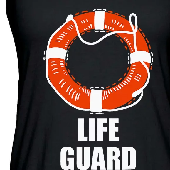 Lifebuoy Lifeguard Swimming Float Ladies Essential Flowy Tank