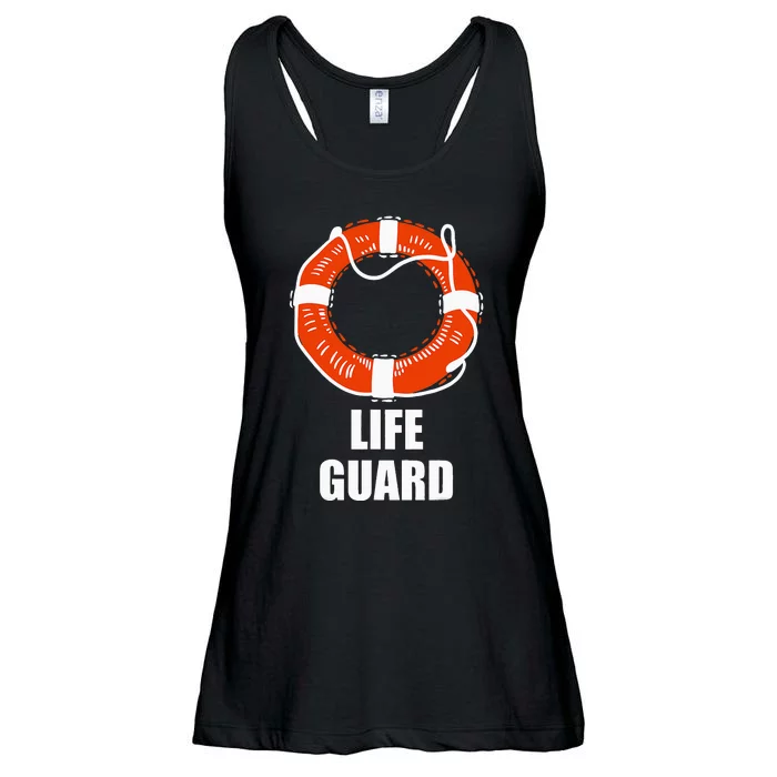 Lifebuoy Lifeguard Swimming Float Ladies Essential Flowy Tank