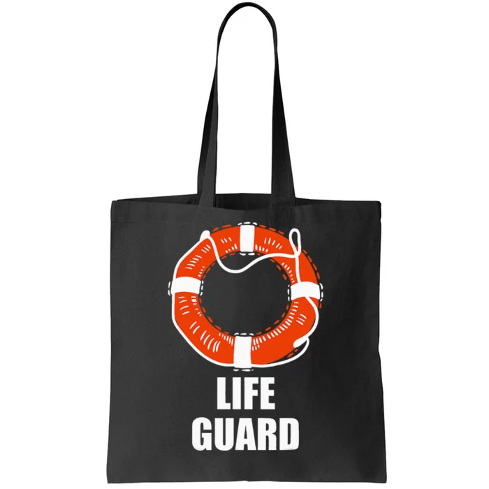 Lifebuoy Lifeguard Swimming Float Tote Bag